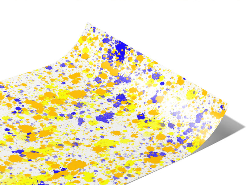 Beachy Vibes Paint Splatter Vinyl Wraps~Rwraps Series 914 Digitally Printed Vinyl Wrap~0