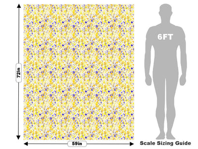 Beachy Vibes Paint Splatter Vehicle Wrap Scale~Rwraps Series 914 Beachy Vibes Paint Splatter Measurements~1