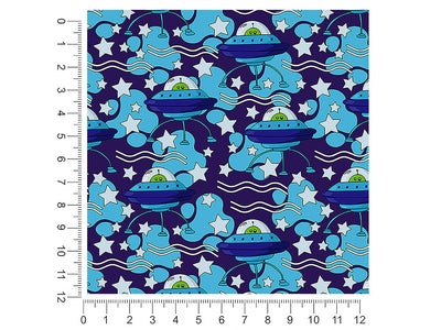 beamed up science fiction 1ft x 1ft Craft Sheets