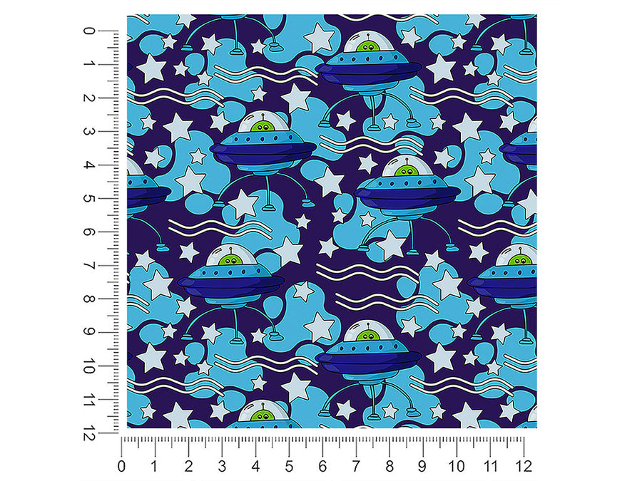 beamed up science fiction 1ft x 1ft Craft Sheets