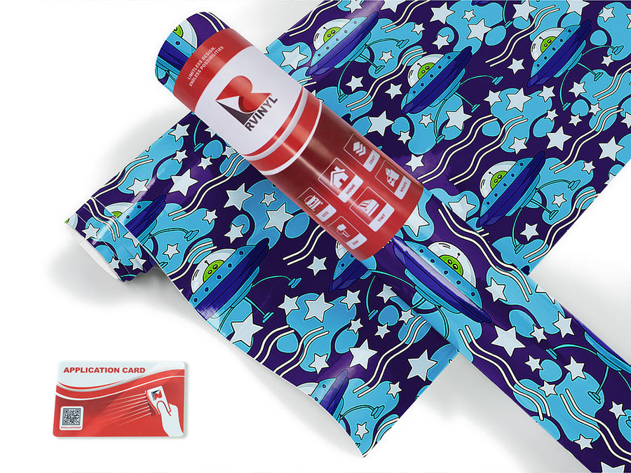 beamed up science fiction Craft Vinyl Roll