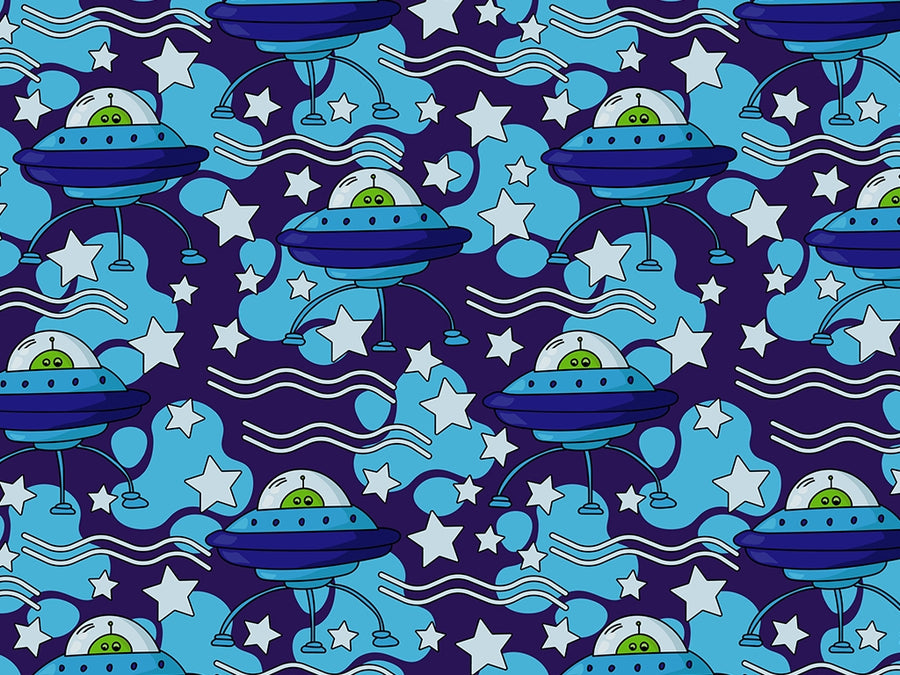 Beamed Up Science Fiction Vinyl Wrap Pattern~Rwraps Series 914 Digitally Printed Vinyl Wrap~0