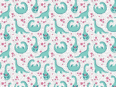 Beaming Brontosaurs Dinosaur Vinyl Wrap Pattern~Rwraps Series 914 Digitally Printed Vinyl Wrap~0