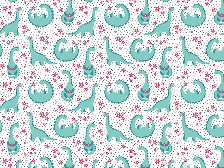 Beaming Brontosaurs Dinosaur Vinyl Wrap Pattern~Rwraps Series 914 Digitally Printed Vinyl Wrap~0