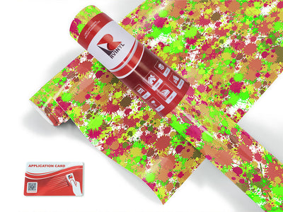 beast within paint splatter Craft Vinyl Roll