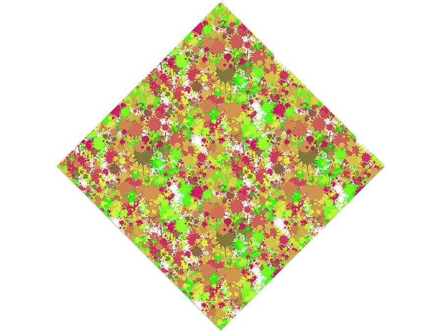 Beast Within Paint Splatter Vinyl Wrap Pattern