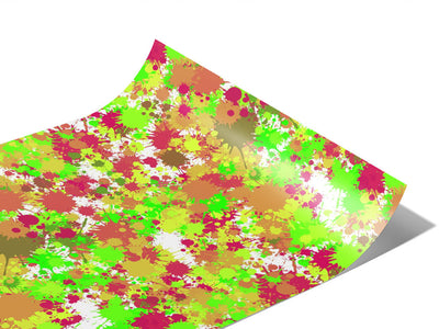 Beast Within Paint Splatter Vinyl Wraps~Rwraps Series 914 Digitally Printed Vinyl Wrap~0