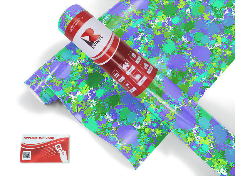 beat boy paint splatter Craft Vinyl Roll
