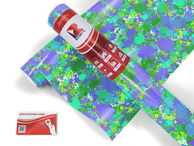 beat boy paint splatter Craft Vinyl Roll