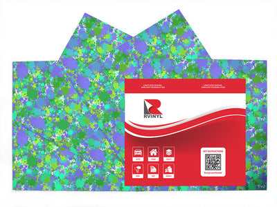 beat boy paint splatter Craft Vinyl Sheet Pack