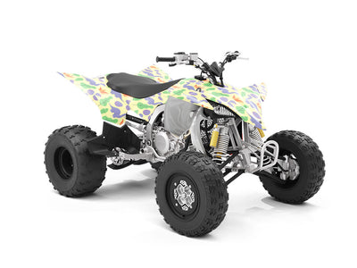 Beatific Brontosaurs Dinosaur ATV Wrapping Vinyl