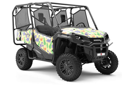 Beatific Brontosaurs Dinosaur Utility Vehicle Vinyl Wrap
