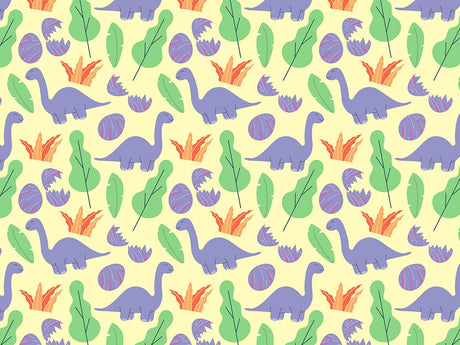 Beatific Brontosaurs Dinosaur Vinyl Wrap Pattern~Rwraps Series 914 Digitally Printed Vinyl Wrap~0