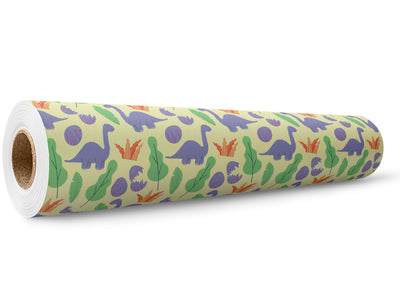 Beatific Brontosaurs Dinosaur Wrap Film Wholesale Roll~Rwraps Series 914 Digitally Printed Vinyl Roll~5