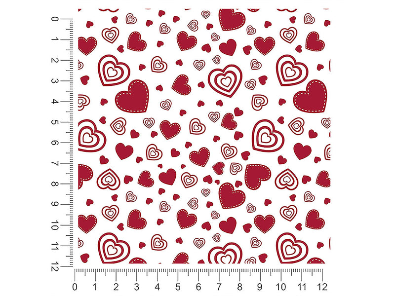 beating drums heart 1ft x 1ft Craft Sheets