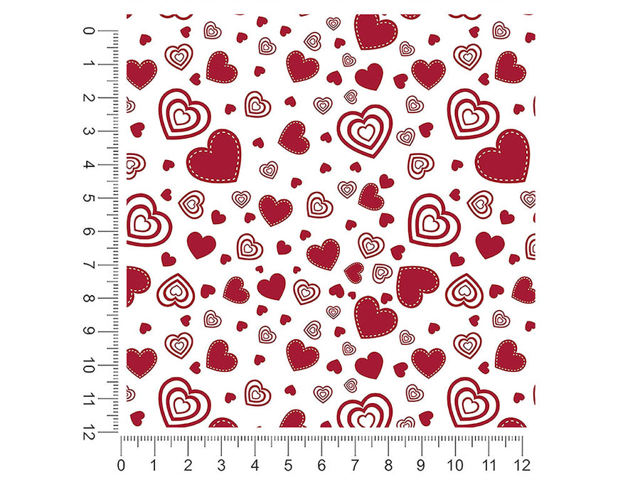 beating drums heart 1ft x 1ft Craft Sheets