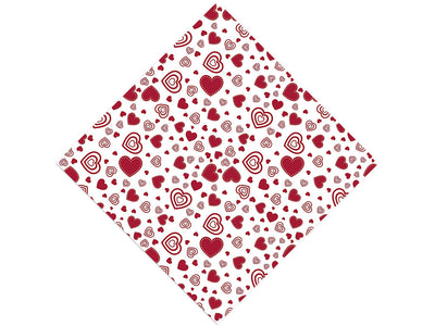 Beating Drums Heart Vinyl Wrap Pattern