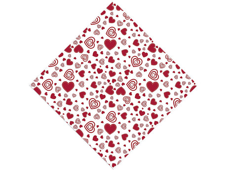 Beating Drums Heart Vinyl Wrap Pattern