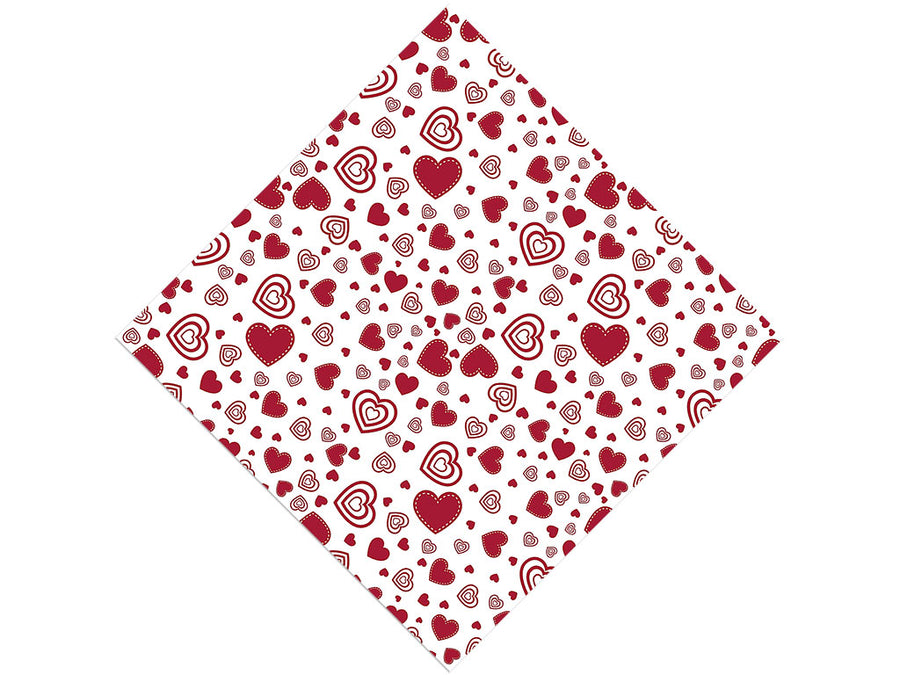 Beating Drums Heart Vinyl Wrap Pattern