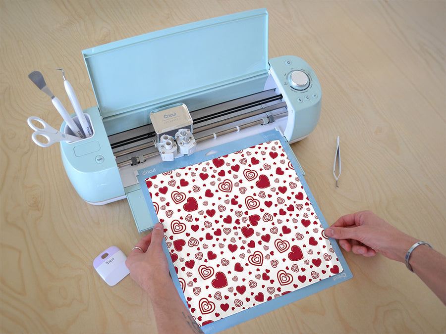 beating drums heart Cricut Compatible Vinyl