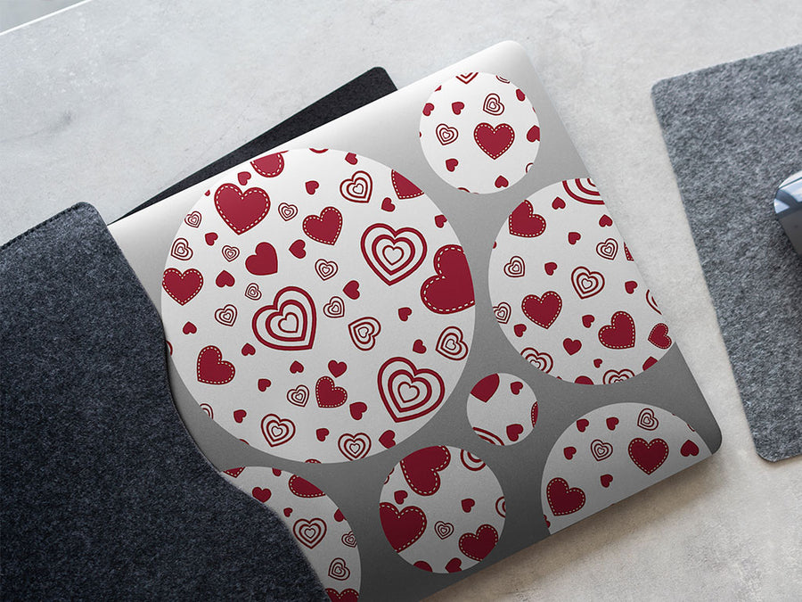 beating drums heart DIY Laptop Stickers