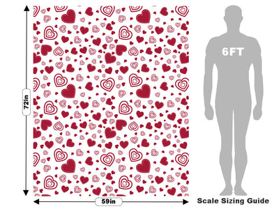 Beating Drums Heart Vehicle Wrap Scale~Rwraps Series 914 Beating Drums Heart Measurements~1