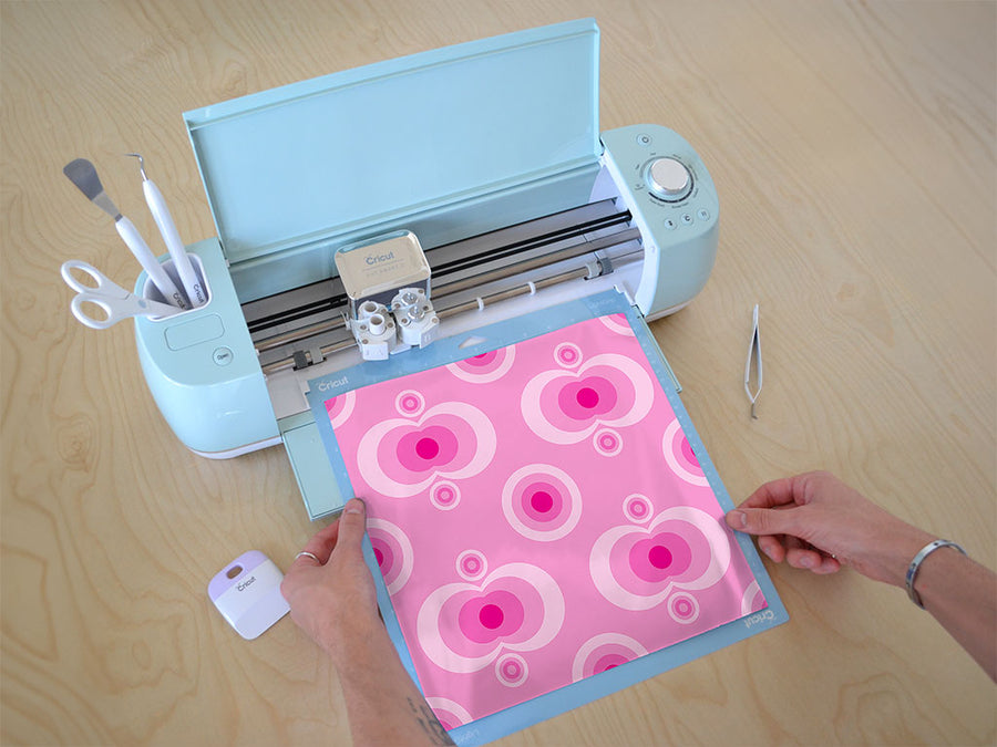 beating heart abstract geometric Cricut Compatible Vinyl