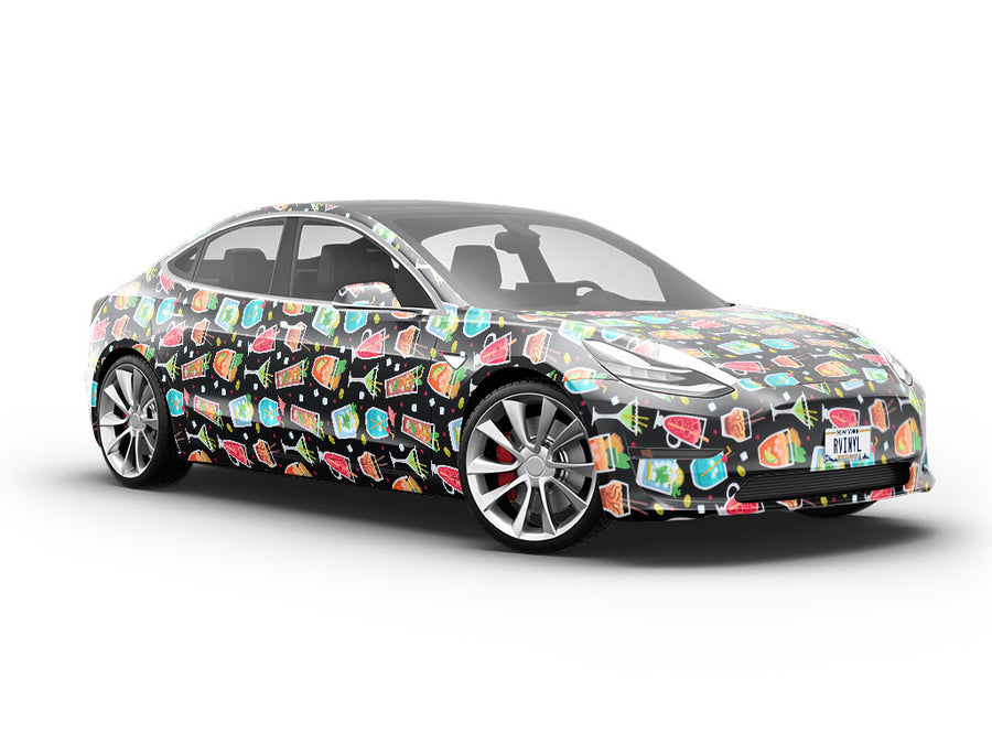 Beating Sunshine Alcohol Vehicle Vinyl Wrap