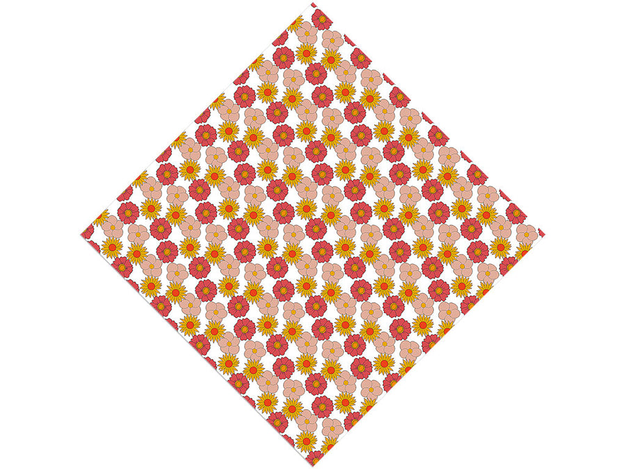 Beautiful Barbarella Retro Vinyl Wrap Pattern
