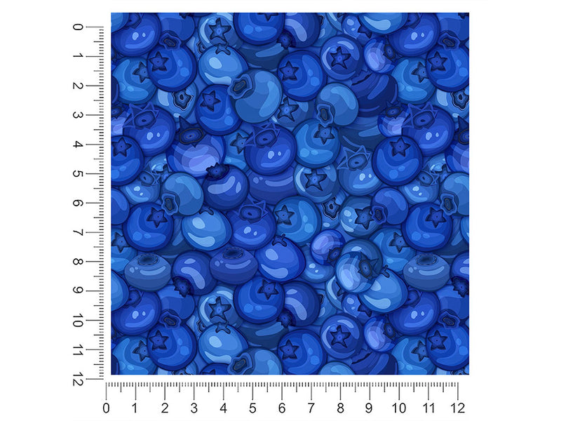 beautiful bluecrop fruit 1ft x 1ft Craft Sheets