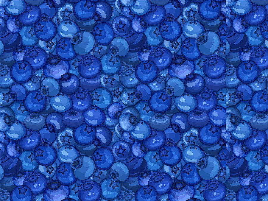 Beautiful Bluecrop Fruit Vinyl Wrap Pattern~Rwraps Series 914 Digitally Printed Vinyl Wrap~0