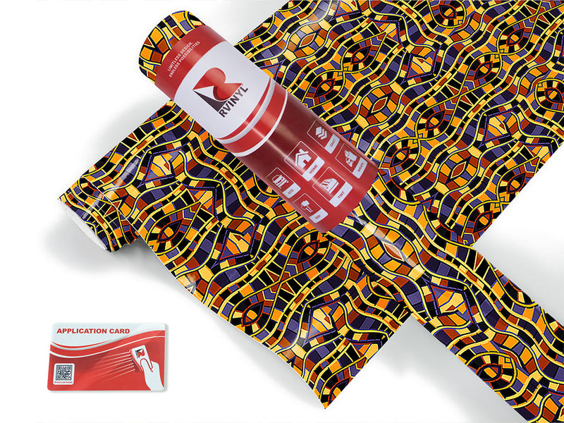 beautiful complexities art deco Craft Vinyl Roll