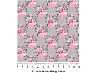 Beautiful Decomposition Gothic Vinyl Film Pattern Size 12 inch Scale~Rwraps Beautiful Decomposition Gothic Sizing Chart~2