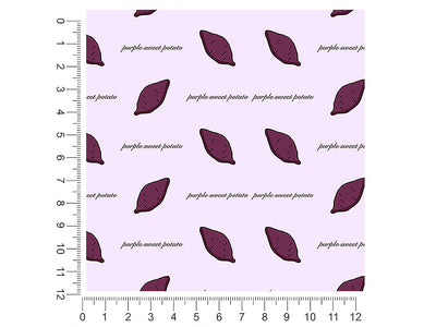 beautiful evangeline vegetable 1ft x 1ft Craft Sheets
