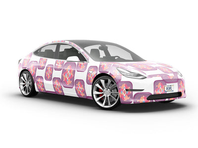 Beautiful Ones Abstract Vehicle Vinyl Wrap