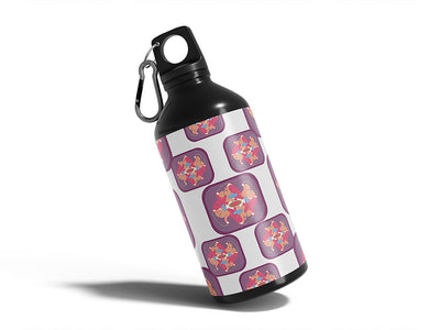beautiful ones abstract geometric Water Bottle DIY Stickers
