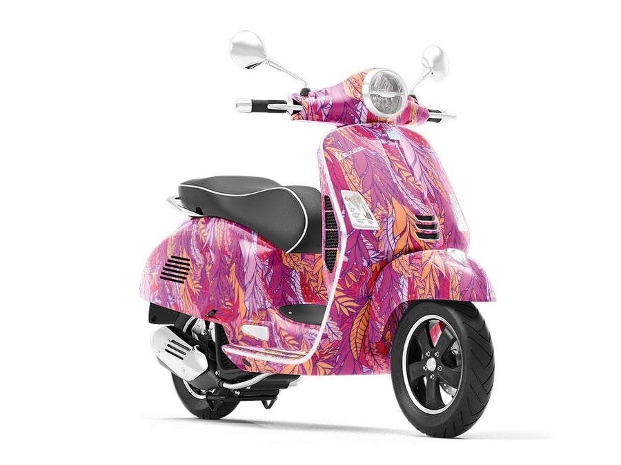 Beautiful Stranger Floral Vespa Scooter Wrap Film