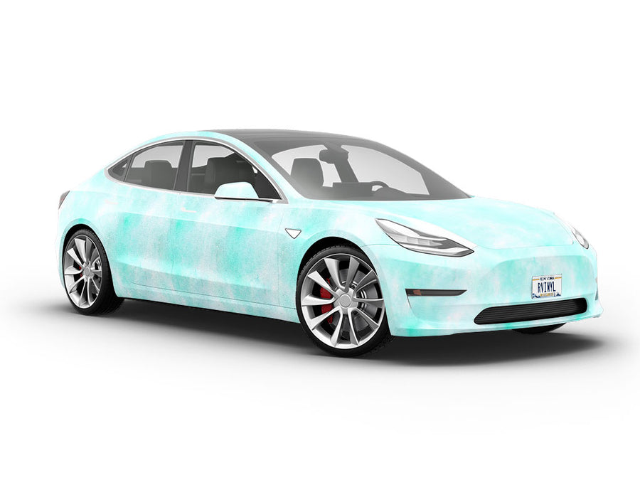 Beauty Sleep Watercolor Vehicle Vinyl Wrap