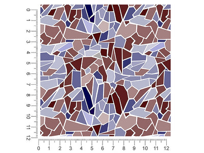 beaver dam mosaic 1ft x 1ft Craft Sheets