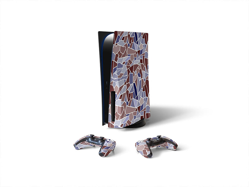 beaver dam mosaic Sony PS5 DIY Skin