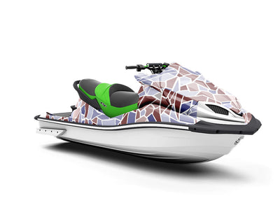 Beaver Dam Mosaic Jet Ski Vinyl Customized Wrap