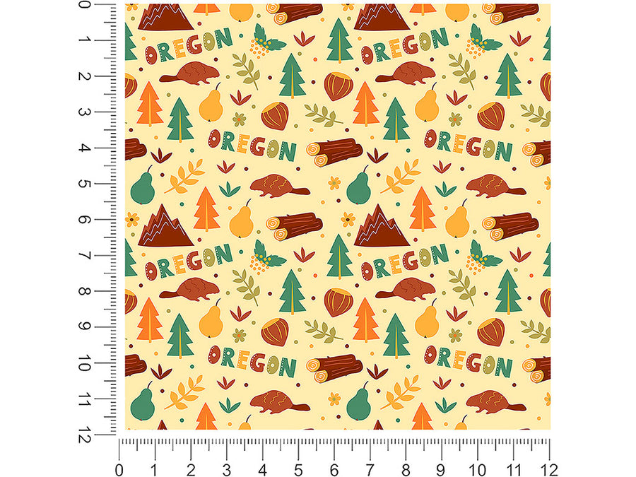 beaver state  1ft x 1ft Craft Sheets