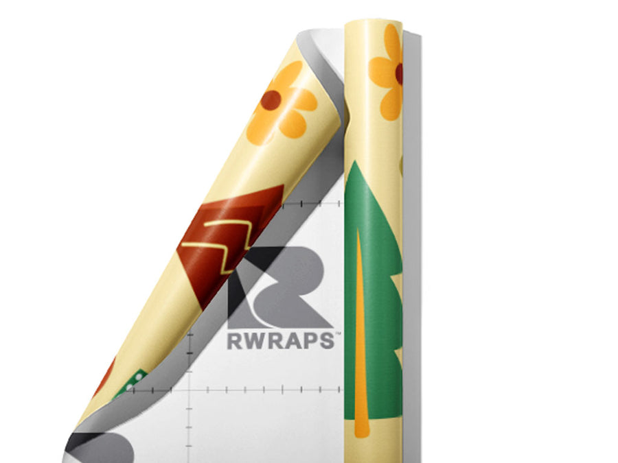 Beaver State Americana Wrap Film Sheets~Rwraps Series 914 Beaver State Americana Scrolled Sheet~4