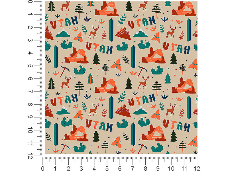 beehive state  1ft x 1ft Craft Sheets