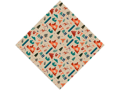 Beehive State Americana Vinyl Wrap Pattern