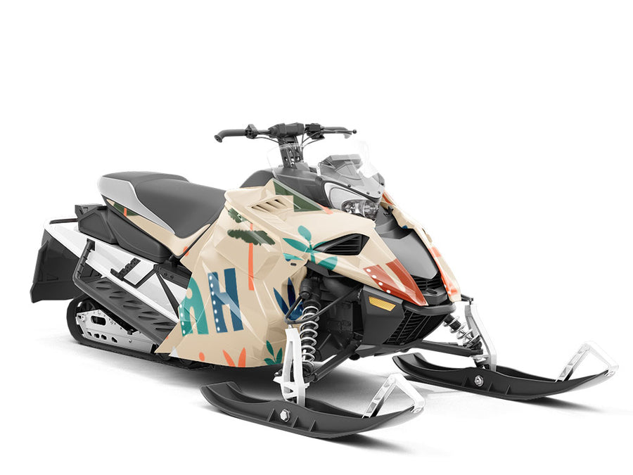 Beehive State Americana Custom Wrapped Snowmobile