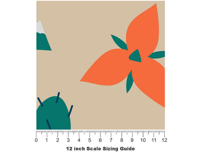 Beehive State Americana Vinyl Film Pattern Size 12 inch Scale~Rwraps Beehive State Americana Sizing Chart~3
