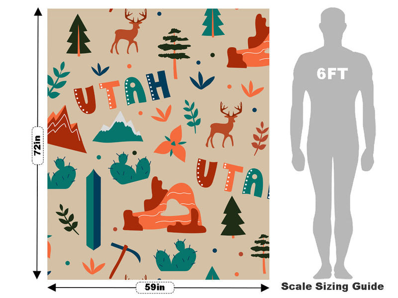 Beehive State Americana Vehicle Wrap Scale~Rwraps Series 914 Beehive State Americana Measurements~2