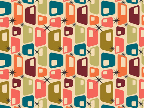 Been Bewitched Retro Vinyl Wrap Pattern~Rwraps Series 914 Digitally Printed Vinyl Wrap~0