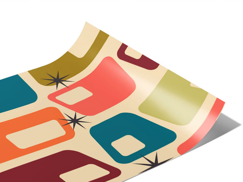Been Bewitched Retro Vinyl Wraps~Rwraps Series 914 Digitally Printed Vinyl Wrap~0